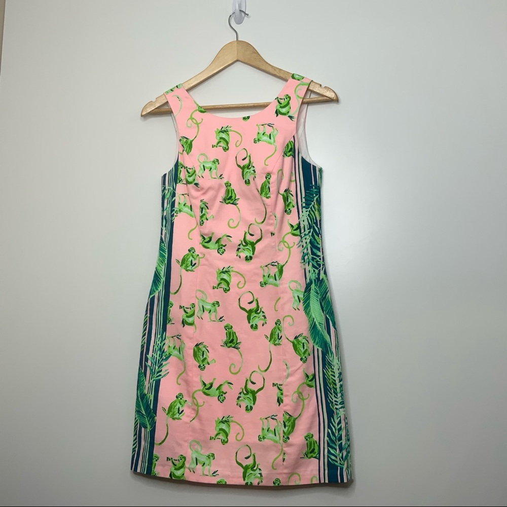 Lilly Pulitzer Mila Stretch Casual Shift Dress. 00